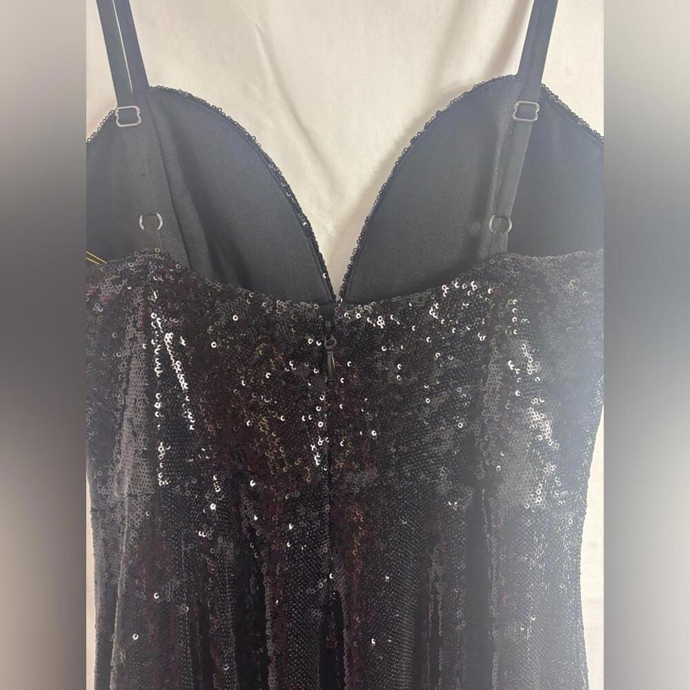 NWT Dress the Population Mimi Sequin Cocktail Dress Size‎ M - Picture 14 of 15
